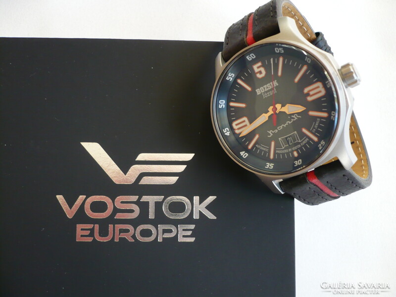 Vostok Europe 6:3 Bozsik limitált kiadású (041/100) extrém ritka automata karóra
