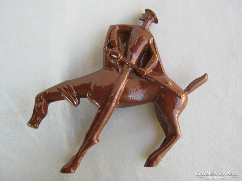 Don Quijote fém szobor