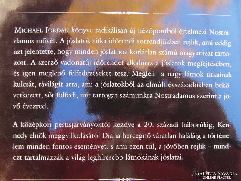 Michael Jordan: Nostradamus - Az új évezred képes kalauza - A nagy látnok jövendölései