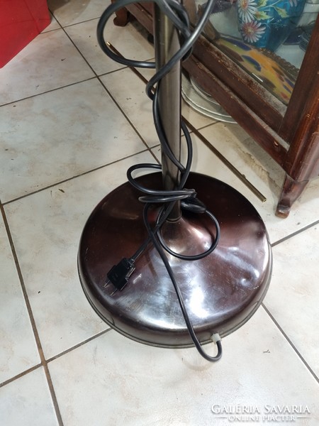 Retró üveg búrás állólámpa