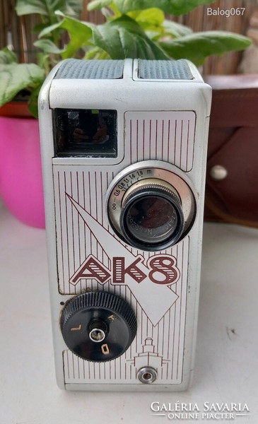 PENTACON PENTAKA AK8 régi retro vintage keletnémet kamera, filmfelvevő, 1950-es évek.