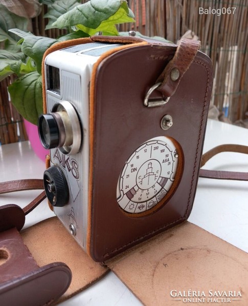 PENTACON PENTAKA AK8 régi retro vintage keletnémet kamera, filmfelvevő, 1950-es évek.