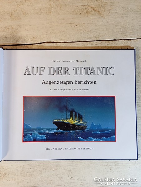 Német nyelvű Titanicról szóló könyvek egyben