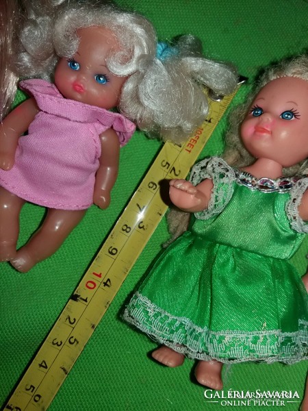 GYÖNYÖRŰ BABACSOMAG MINŐSÉGI Mattel ,SIMBA és HASBRO kicsi Barbie babák 9 db egyben a képek szerint