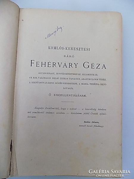 Denison György A lovasság története. Aigner Lajos Kiadása 1884