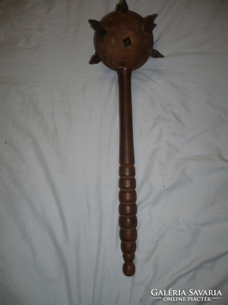 Fa buzogány vas tüskékkel 52cm
