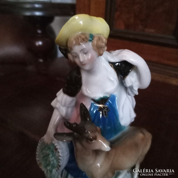 ENS-VOLKSTEDT porcelán kompozíció