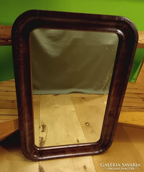 Bieder biedermeier dió tükör keret
