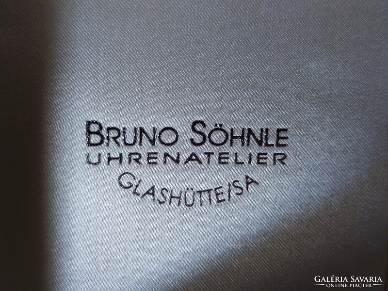 Glashütte fa karóra doboz