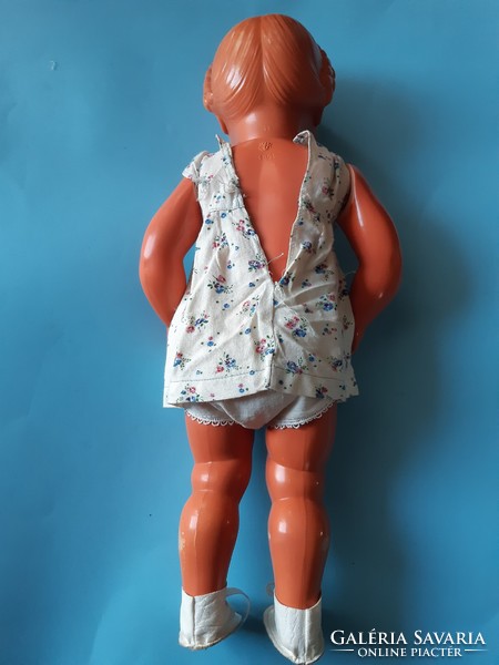 RÉGI ANTIK KAUCSUK  CELLBA-BABA. KB. 44 CM