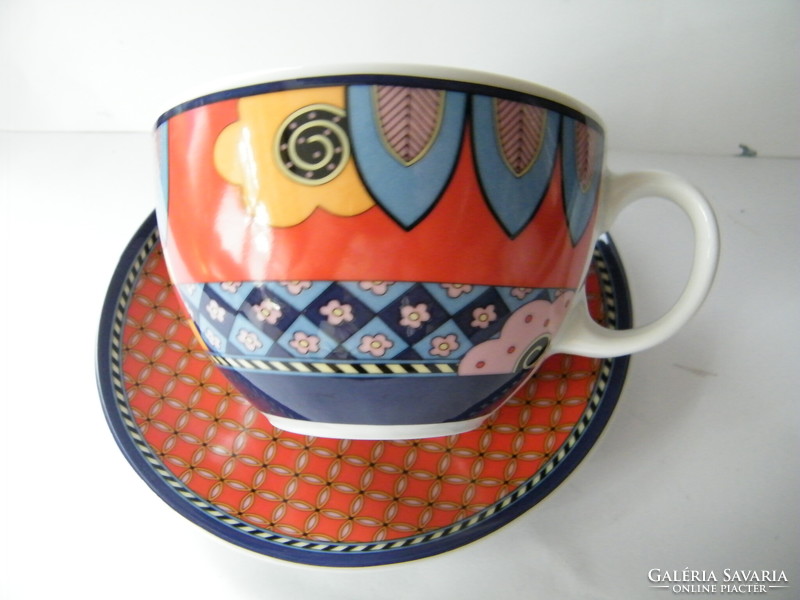 Selfmann Weiden porcelán teáscsésze aljjal