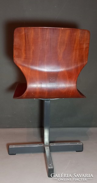 Mid century ikonikus Föltotto Pagholz szék ALKUDHATÓ design