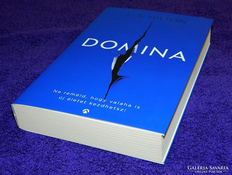 L.S.Hilton : Domina  -- erotikus thriller