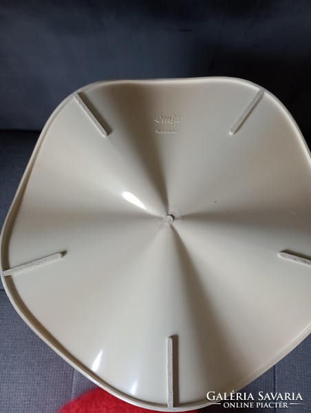 Emsa Space Age, Vintage, Design szennyes tartó, ülőke, 70-es évek