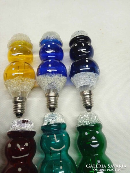 Új , ZLATOKOV típushoz való 20 voltos karácsonyfa égő, izzó - hóember típus