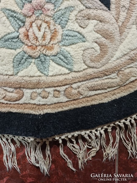 OVÁLIS KÍNAI AUBUSSON szőnyeg, 270-180 cm