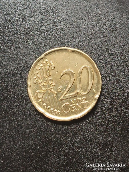 20 EURO CENT 2002 GÖRÖG * VF *