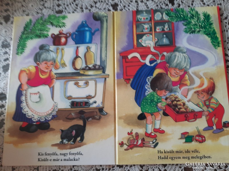 Kiskarácsony, nagykarácsony,  Radványi Zsuzsa rajzaival,  Alkudható