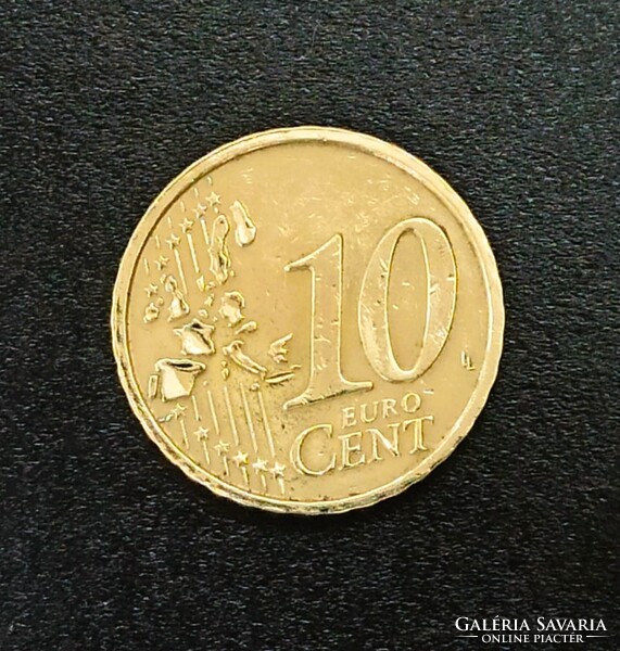 10 EURO CENT 2002 OLASZ * VF++ *
