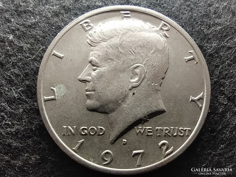 USA Kennedy half dollar 1/2 Dollár 1972 D