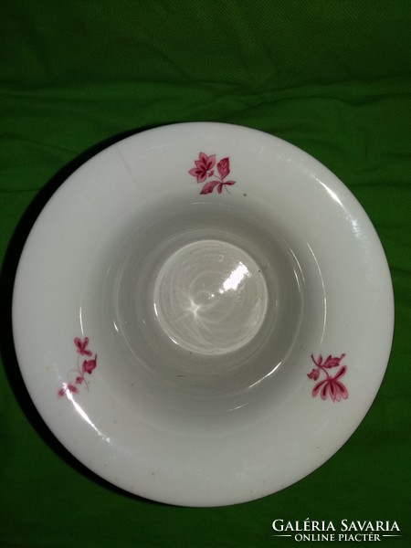 Nagyon szép Herendi Nanking Bouquet mintás lábas váza kaspó 14 X 14 X 9,5 cm a képek szerint