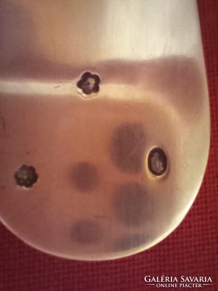 Ezüst nagy merőkanál Bécs cca.1880