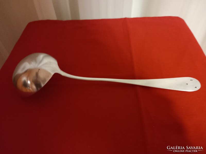 Ezüst nagy merőkanál Bécs cca.1880
