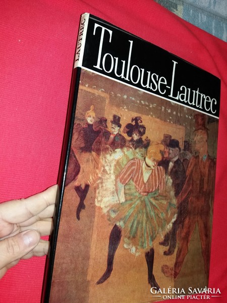 1980.MODEST MORARIU - TOULOUSE-LAUTREC román nyelvű művész album könyv a képek szerint MERIDIANA