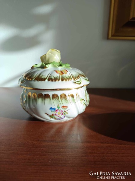 Herendi Rotschild mintás bonbonier
