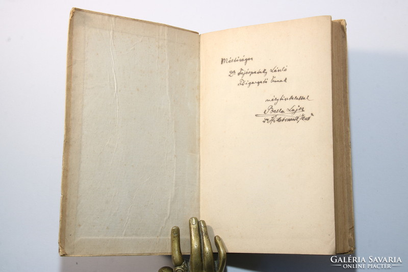 Dedikált - 1921 - Az őskor embere és kultúrája, különös tekintettel hazánkra. Különleges darab !!
