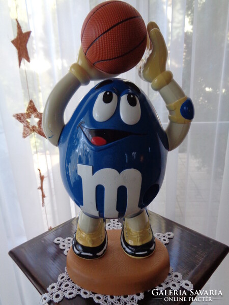 Vintage M&M cukorka  adagoló kosárlabda figura