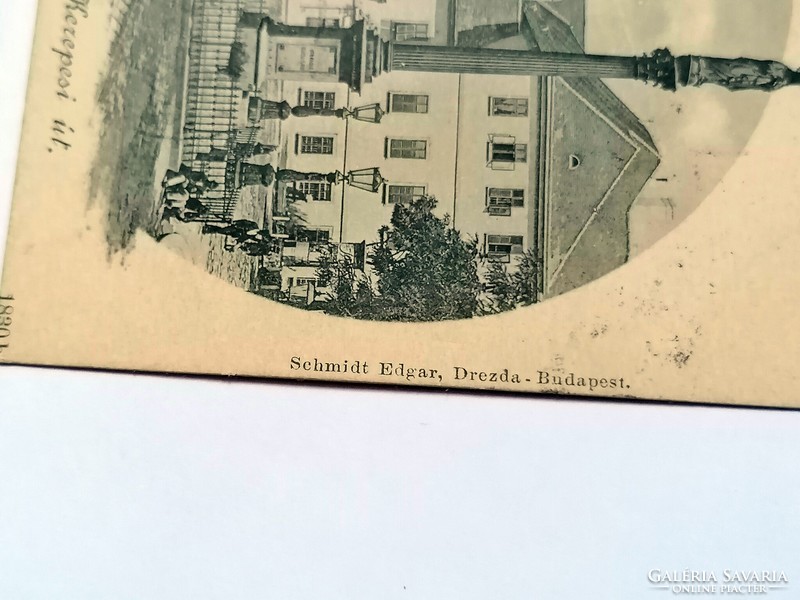 Nagyon ritka, Budapest,  Kerepesi út képeslap 1901.  (1F)