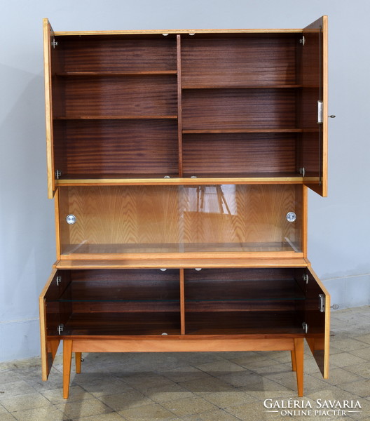 Jitona Hubert Nepožitek & Bohumil Landsman - Szekrény, Highboard, retro, vintage