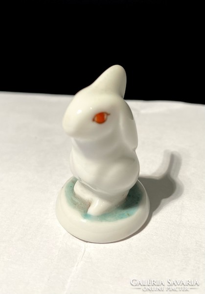 Miniatűr Drasche Porcelán Nyuszi