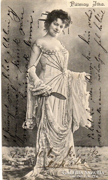 Képeslap: Színészek, Pálmay Ilka. 1903.
