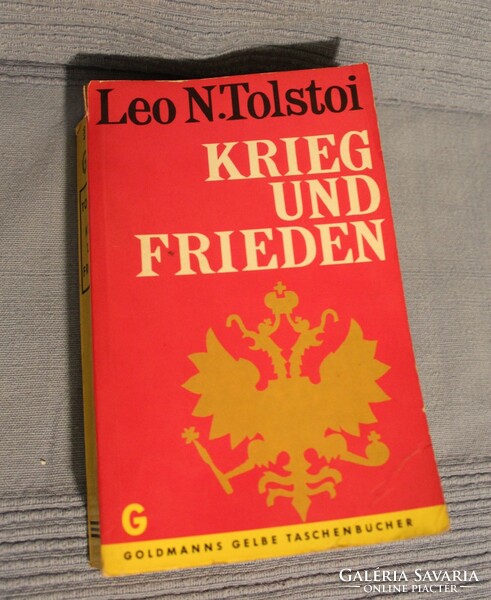 Tolsztoj: Krieg und Frieden Háború és béke - német nyelvű [X-BIZ.BILLA]
