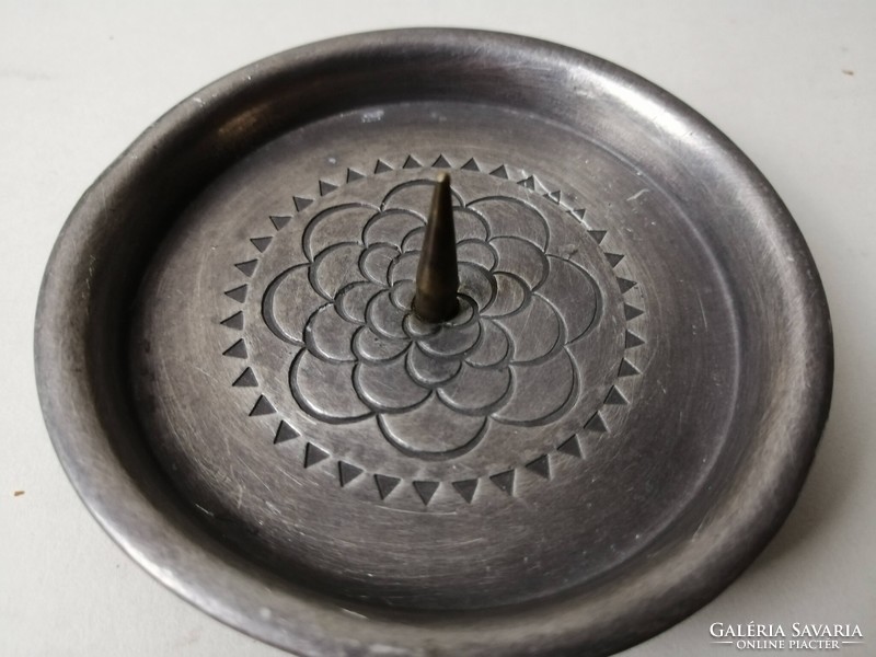 ÓN GYERTYATARTÓ - PEWTER HANDMADE IN AUSTRIA