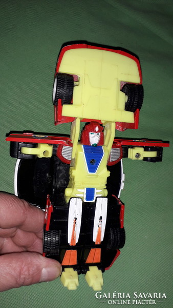 Retro fém TRANSFORMERS ALAKÍTHATÓ - TŰZOLTÓ parancsnoki autó 15 cm a képek szerint