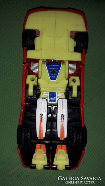 Retro fém TRANSFORMERS ALAKÍTHATÓ - TŰZOLTÓ parancsnoki autó 15 cm a képek szerint