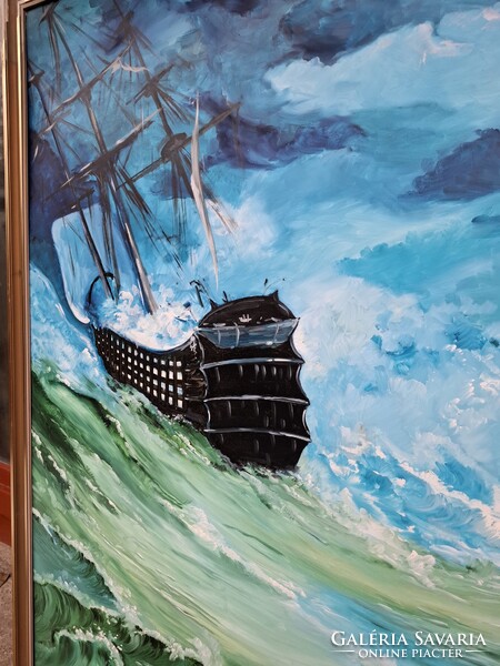 Hatalmas festmény 110x140