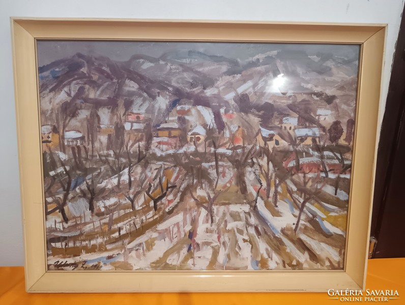 Uhrig Zsigmond Hófoltos táj