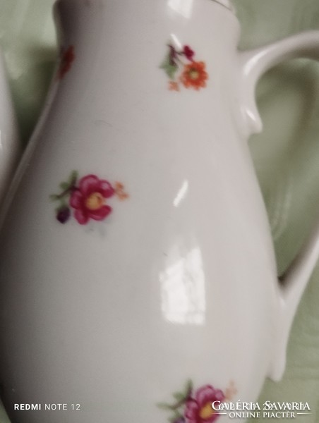 Hollóházi csodás kanna 13 cm magas
