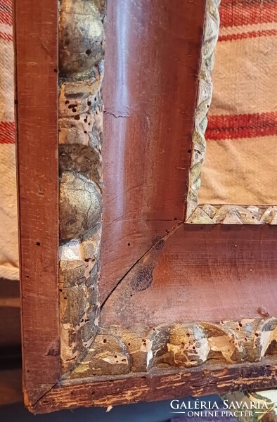 Biedermeier ökörszemes keret