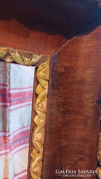 Biedermeier ökörszemes keret