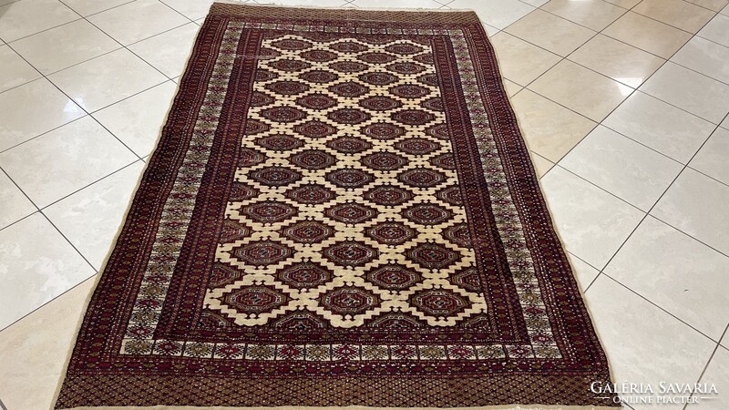 3812 Pakisztáni Bokhara kézi csomó gyapjú perzsa Szőnyeg 135X240CM INGYEN FUTÁR