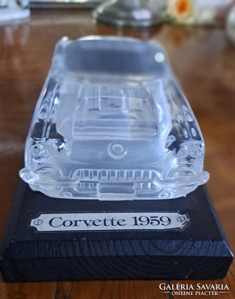 1959 Chevrolet Corvette Cabrio Hof Bauer Crystal papÍrnehezék