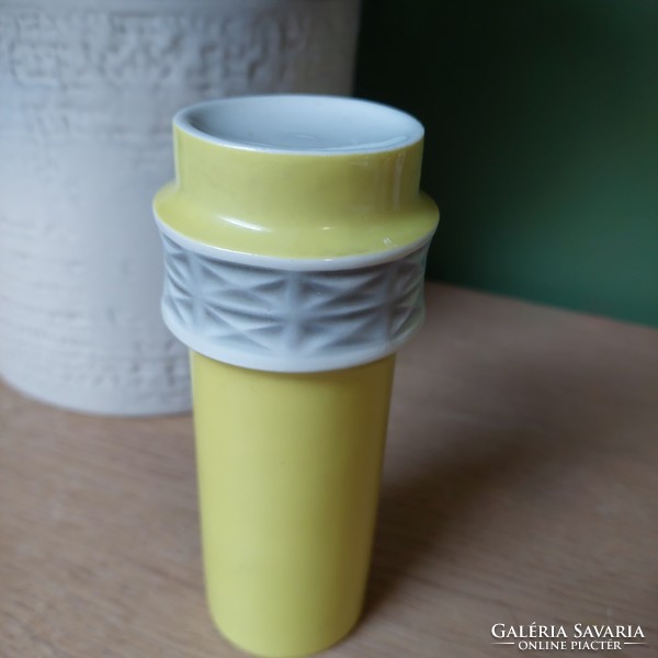 Ritka gyűjtői Kőbányai/ Drasche porcelán gyertyatartó