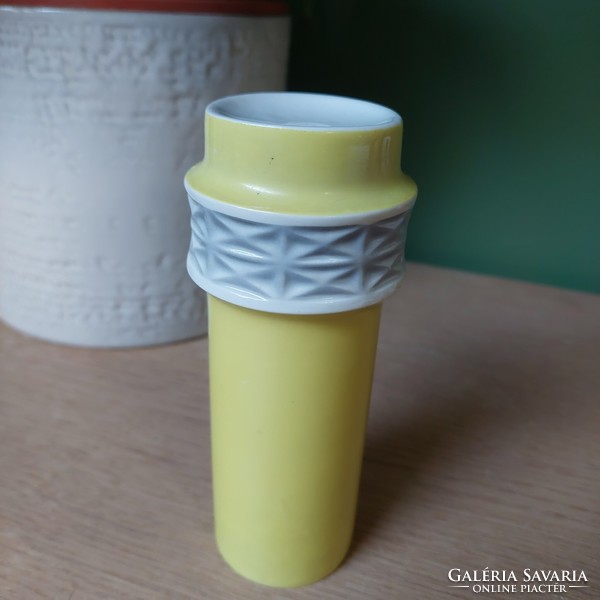 Ritka gyűjtői Kőbányai/ Drasche porcelán gyertyatartó