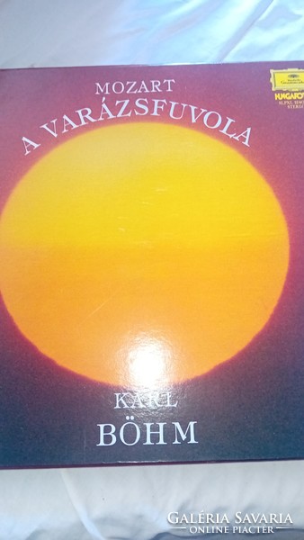 Hanglemez Bach H-mol mise+ Mozart Varázsfuvola