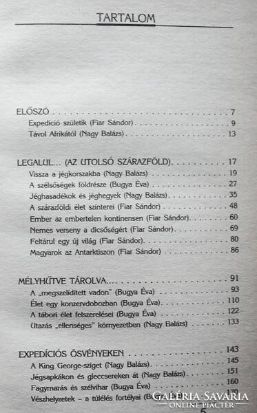 Fiar Sándor, Nagy Balázs: Olvadó jövő. Magyar expedíció az Antarktiszon